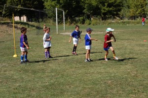 Entraineurs Alain Ladet et Eric Brouillet et leurs petits... en 2007