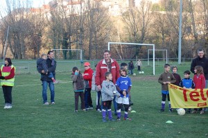 L'école du foot s'engage au Téléthon 2010 à Aguessac